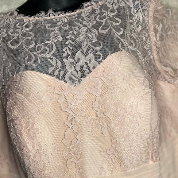 JJ’s House A-Line Scoop Neck Ankle - Length Dress with Pleated - Picture 15 of 17